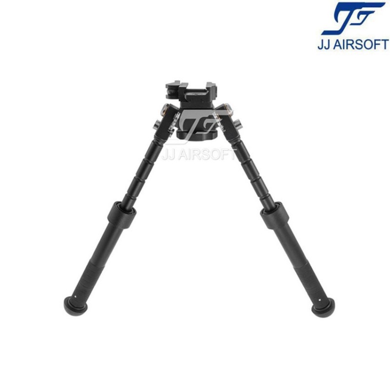 BT10 bipod atlas QD 20mm weaver black c/ad170s jj airsoft (ja-1110)