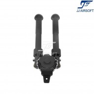 BT10 V8 Atlas Bipod per KeyMod/LC NERO jj airsoft (ja-1117-bk)