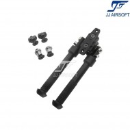 BT10 V8 Atlas Bipod per KeyMod/LC NERO jj airsoft (ja-1117-bk)