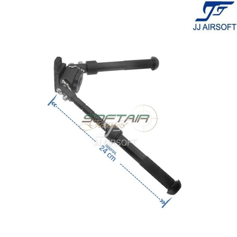 BT10 V8 Atlas Bipod for KeyMod/LC NERO jj airsoft (ja-1117-bk)