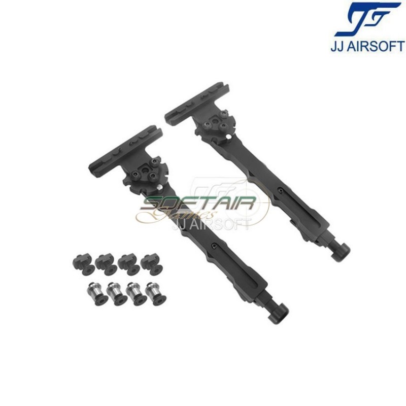 Accutac SR-5 Bipod side mount for KeyMod/LC NERO jj airsoft (ja-1121-bk)