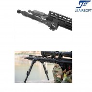 Accutac SR-5 Bipod side mount per KeyMod/LC NERO jj airsoft (ja-1121-bk)