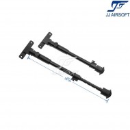 Standard swivel Bipod side mount for KeyMod/LC BLACK jj airsoft (ja-1122-bk)