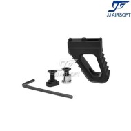 MF hand stop/foregrip for KeyMod & LC BLACK jj airsoft (ja-1304-bk)