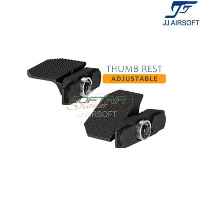 TMRS V2 adjustable Universal Thumb Rest KeyMod & LC NERO jj airsoft (ja-1307-bk)