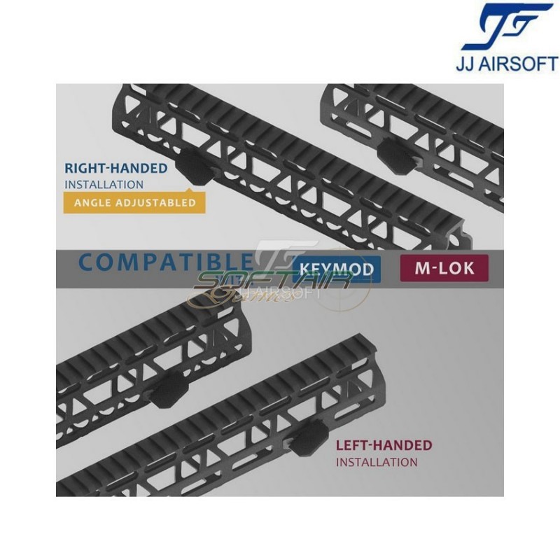 TMRS V2 adjustable Universal Thumb Rest KeyMod & LC BLACK jj airsoft (ja-1307-bk)