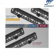 TMRS V2 adjustable Universal Thumb Rest KeyMod & LC BLACK jj airsoft (ja-1307-bk)