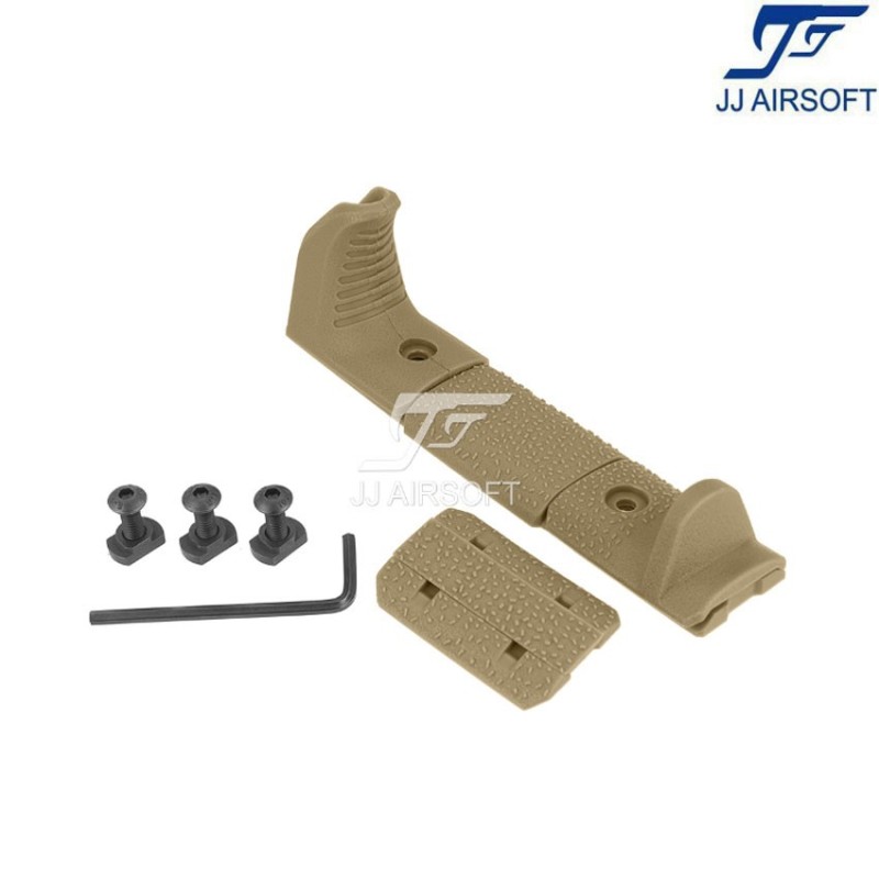 MP style hand stop kit LC TAN jj airsoft (ja-1320-tan)