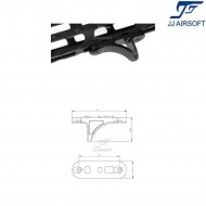 B5 Grip Stop Hand Stop per LC short K NERO jj airsoft (ja-1366-bk)