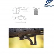 RVL  QD Handstop/Finger Rest Lightweight Version RED jj airsoft (ja-1380-re)
