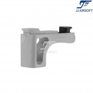 RVL LC QD Handstop/Finger Rest Lightweight Version SILVER jj airsoft (ja-1380-sv)