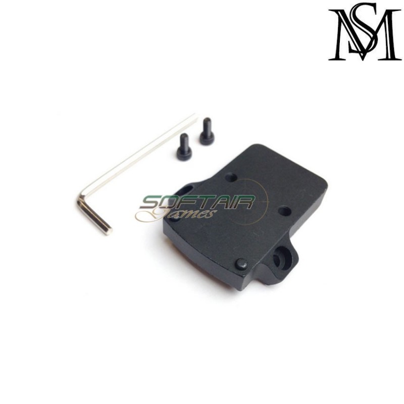 RMR mount BLACK for elcan scope milsim series (ms-143-bk)