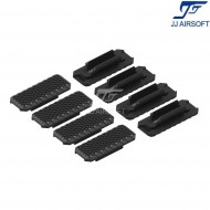 LC Rail Covers Type-1 BLACK jj airsoft (ja-1929-bk)