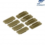 LC Rail Covers Type-1 TAN jj airsoft (ja-1929-tan)