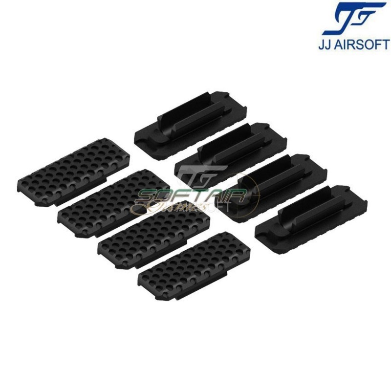 LC Rail Covers Type-2 BLACK jj airsoft (ja-1930-bk)