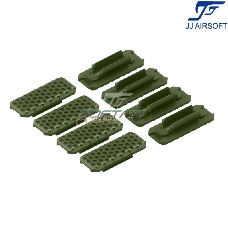 LC Rail Covers Type-2 OD VERDE jj airsoft (ja-1930-od)