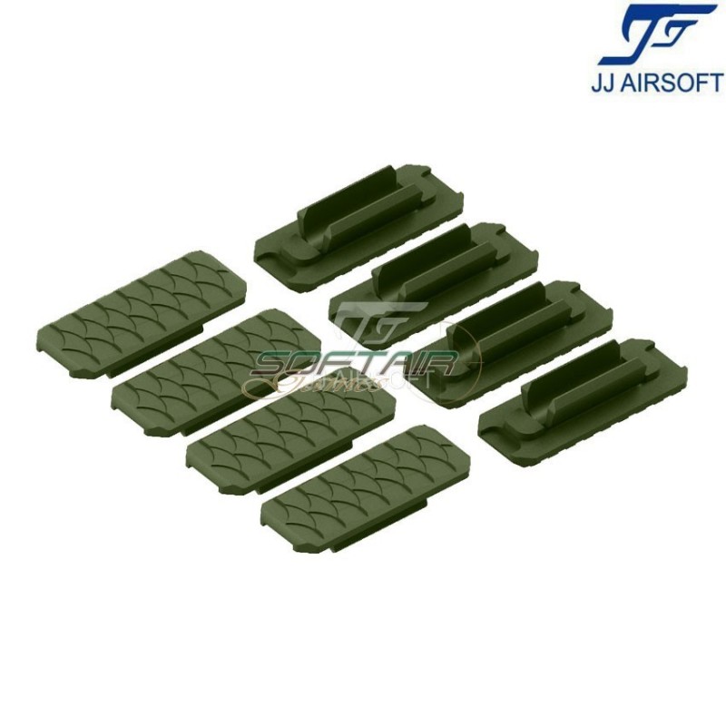 LC Rail Covers Type-3 OD VERDE jj airsoft (ja-1931-od)