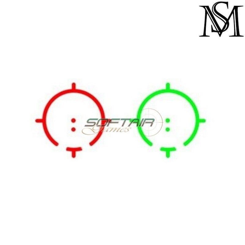 Dot eotech Xps 3.0 MODERN style qd new gen. DARK EARTH Milsim Series (ms-145-de)