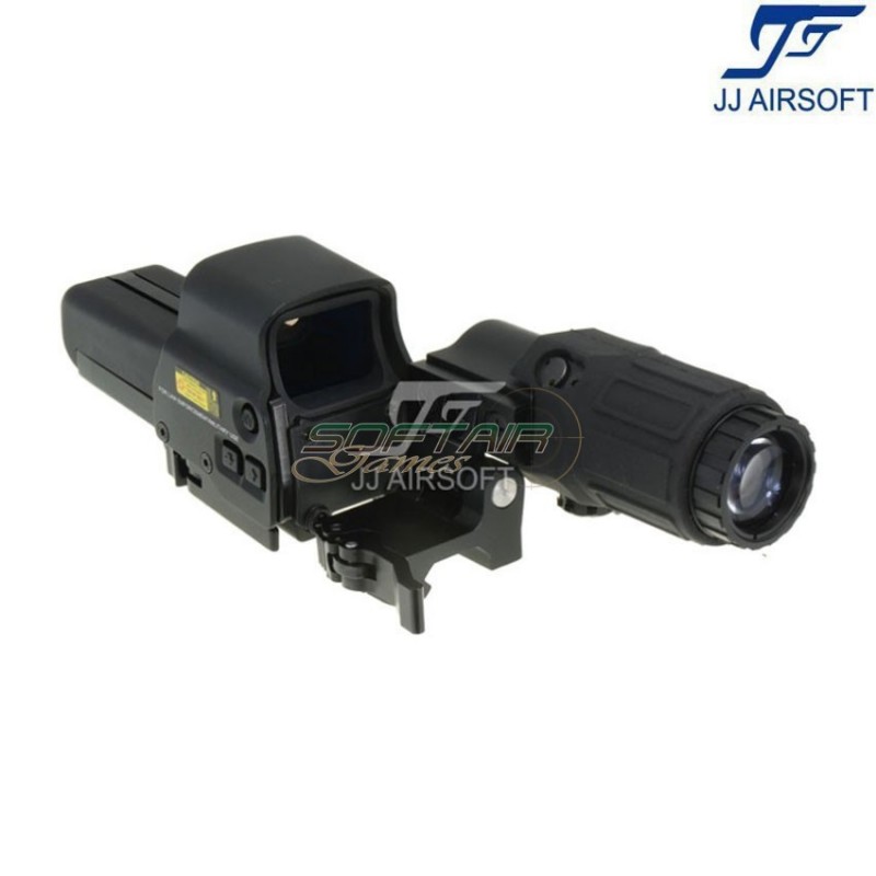 Combo set g33 & 558 NERO jj airsoft (ja-5359-bk)