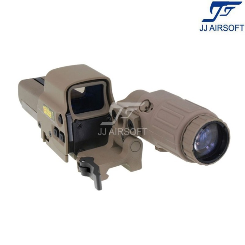 Combo set g33 & 558 TAN jj airsoft (ja-5359-tan)