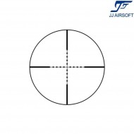 Ottica 3-9x50E NERA con anelli jj airsoft (ja-5370-bk)