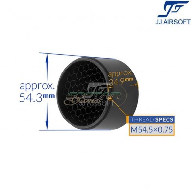 Killflash BLACK for 3-9x50 jj airsoft (ja-5371-bk)