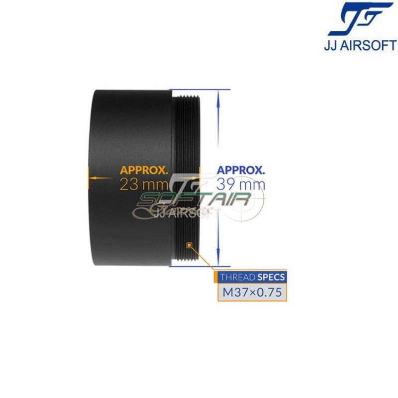 Killflash BLACK for 4x32 jj airsoft (ja-5374-bk)