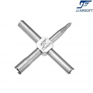 Universal valve key tool jj airsoft (ja-8046) Universal valve key tool jj airsoft (ja-8046)