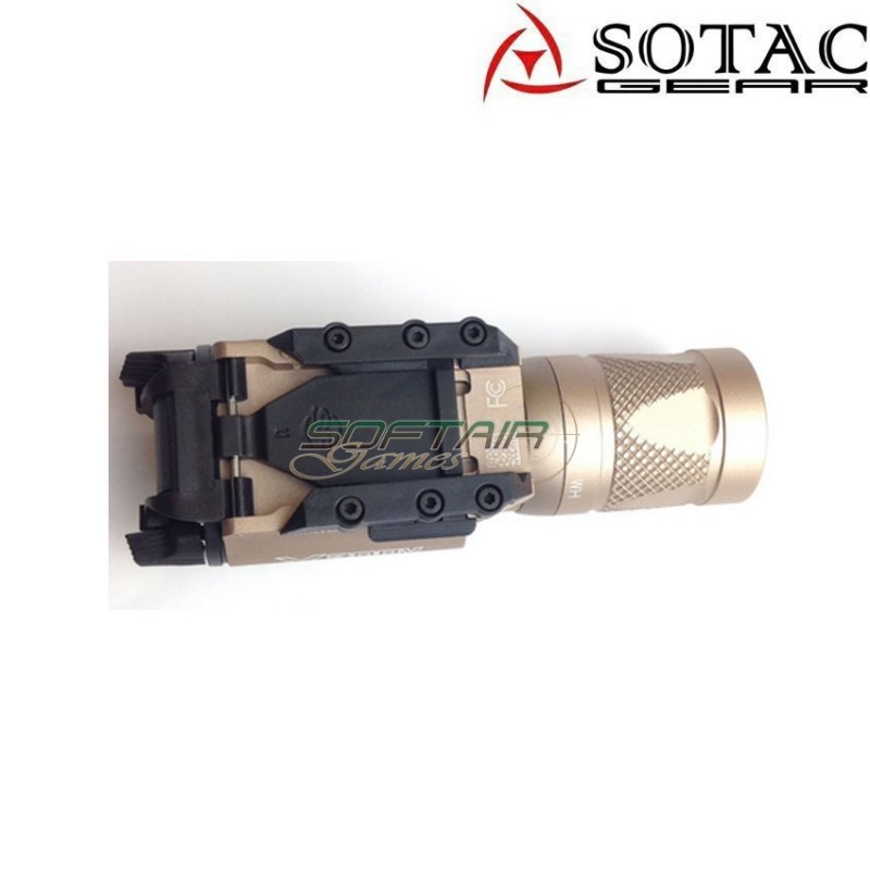 Flashlight x300v DARK EARTH sotac gear (sg-sd-005-de)