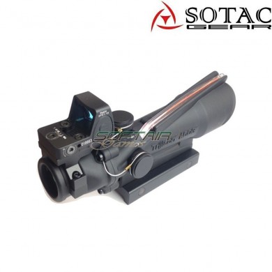 Scope acog red fiber ta11 5x35 BLACK + RMR dot sotac (sg-ta11+rmr-bk)