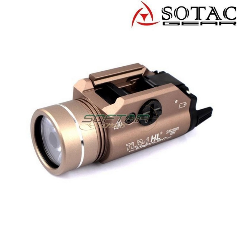 Flashlight tlr-1 DARK EARTH sotac gear (sg-sd-76-tlr1-de)