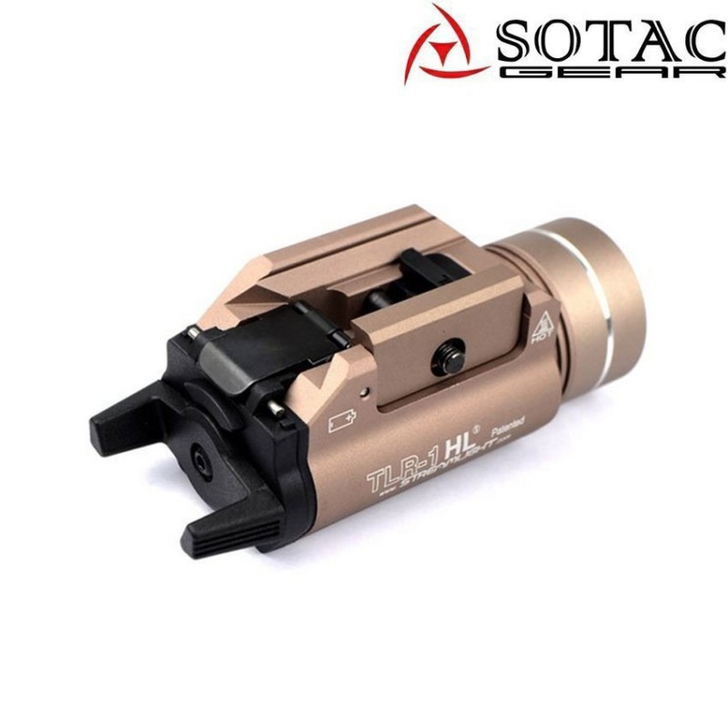 Flashlight tlr-1 DARK EARTH sotac gear (sg-sd-76-tlr1-de)