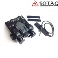 Dbal-a2 peq GREEN laser/flashlight/ir point BLACK sotac gear (sg-jgq-3-bk-green)