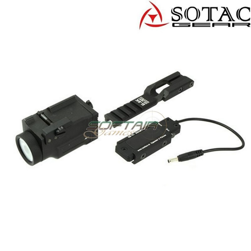 Flashlight KIT ak zen. style K2 BLACK sotac (sg-sd-80-ak-sd-bk)