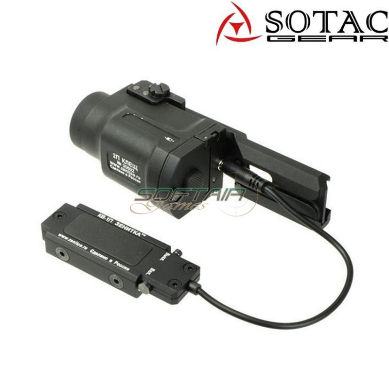 Flashlight KIT ak zen. style K2 BLACK sotac (sg-sd-80-ak-sd-bk)