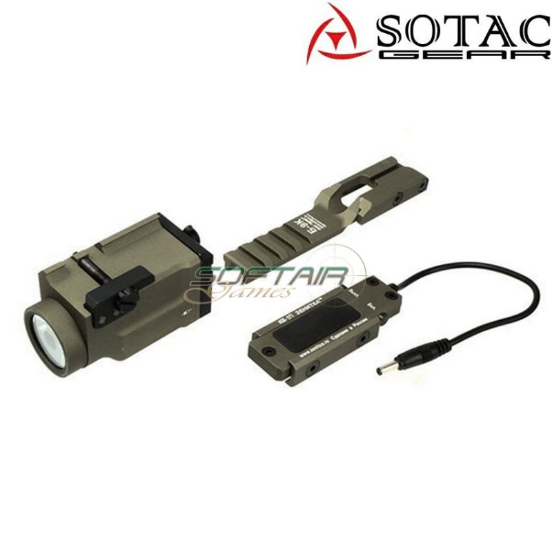 Torcia KIT ak zen. style K2 DARK EARTH sotac (sg-sd-80-ak-sd-de)