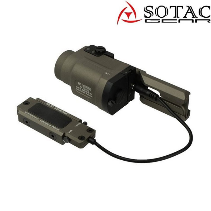 Flashlight KIT ak zen. style K2 DARK EARTH sotac (sg-sd-80-ak-sd-de)