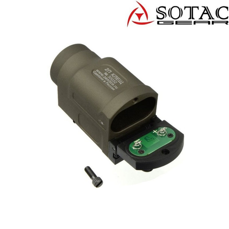 Torcia KIT ak zen. style K2 DARK EARTH sotac (sg-sd-80-ak-sd-de)