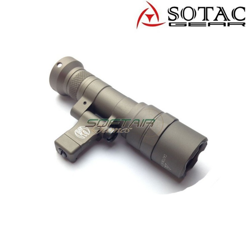 Flashlight suref. style M340C DARK EARTH sotac gear (sg-sd-078-m340c-de)
