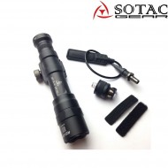 Torcia suref. style M600-DF NERA sotac gear (sg-sd-080-m600df-bk)