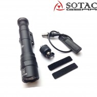 Flashlight suref. style M640-DF BLACK sotac gear (sg-sd-081-m640df-bk)