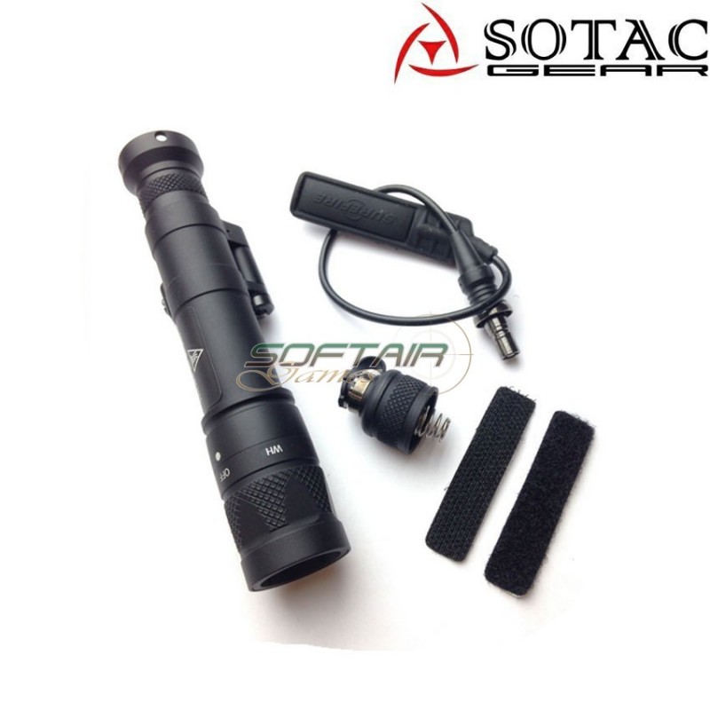 Torcia suref. style M640V-DF NERA sotac gear (sg-sd-082-m640vdf-bk)