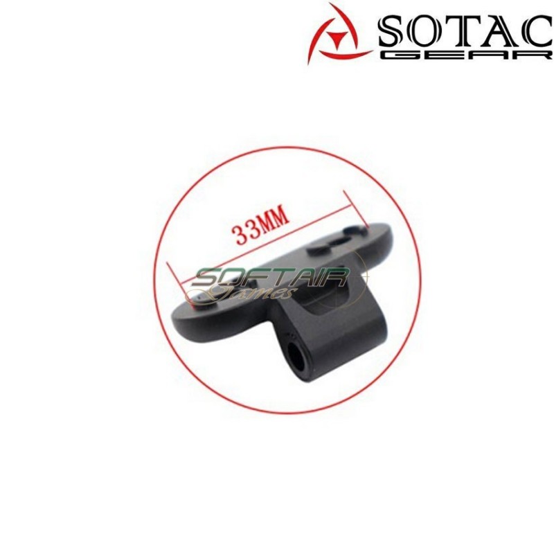 Torcia off set mount DF regolabile LC NERO sotac (sg-df-bk)