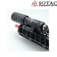 Flashlight off set mount DF adjustable LC BLACK sotac (sg-df-bk)