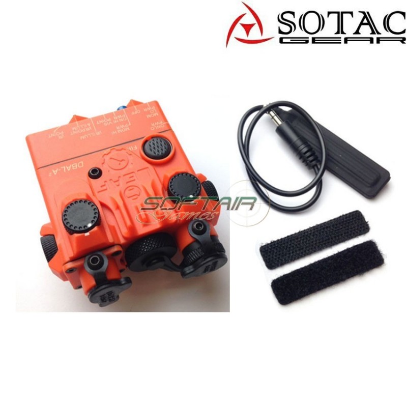 Dbal-a2 peq GREEN laser/torcia ARANCIONE sotac gear (sg-jgq-05-og-green)