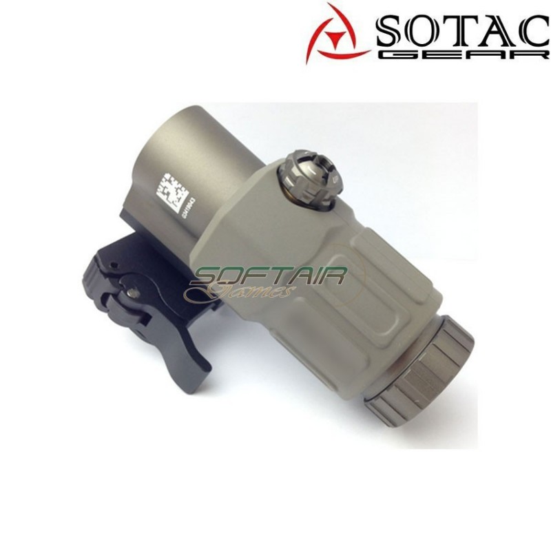 Scope G33 magnifier 3x FDE milspec ver. sotac (sg-g33-fde)