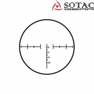 Ottica ACOG 4x con fibra rossa NERO sotac (sg-acog-4x-bk)