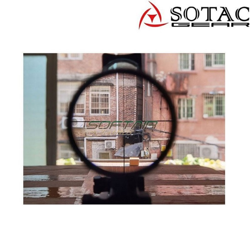 Scope vtx style rz hd 1-6x24 ARROW LPVO DARK BROWN sotac (sg-1-6x24-db)