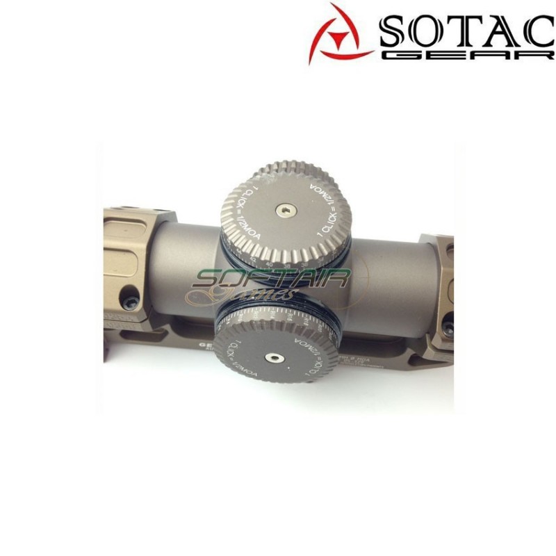 Scope vtx style rz hd 1-6x24 ARROW LPVO DARK BROWN sotac (sg-1-6x24-db)