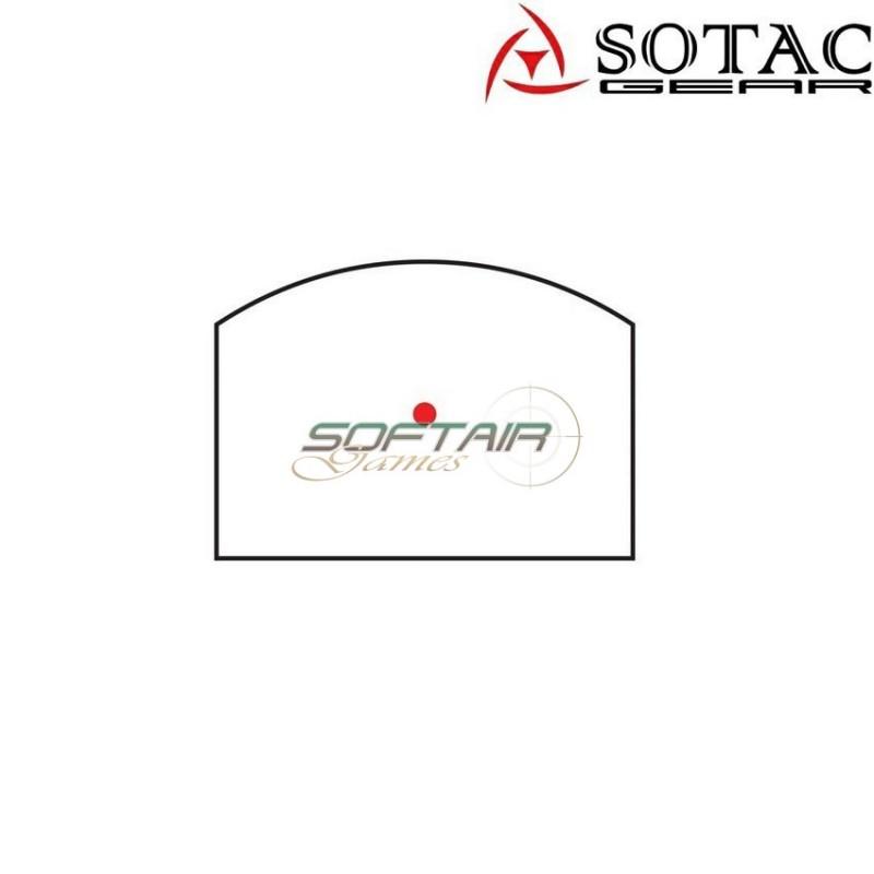 Ottica acog red fiber ta11 5x35 NERA + RMR dot sotac (sg-ta11+rmr-bk)